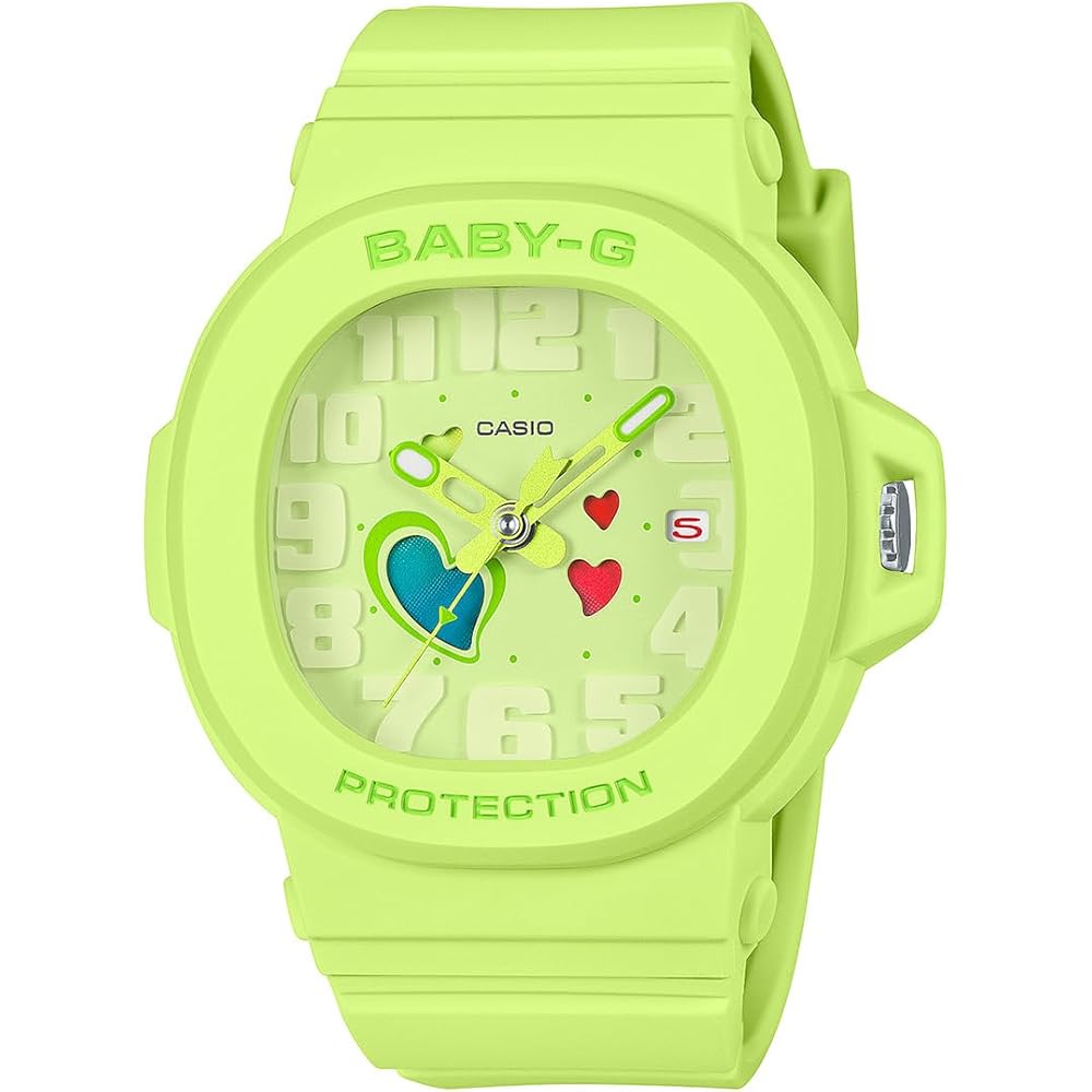 Casio Baby-G Playful Hearts Series BGA-10-3AJF Women s Watch Green