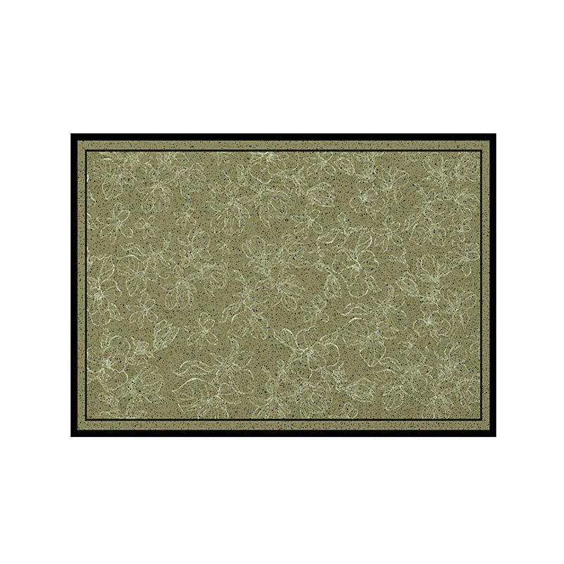 

Зеленый Цветок Простой Узор Подушка Ковер Для Гостиной Кухни Веранды Или Horizontal Silk,45x75cm