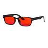 Shinu Red Orange Lens Blue Light Glasses Night Vision Driving Glasses Anti-Eye Fatigue Ideal For Screen Use Computer Reading