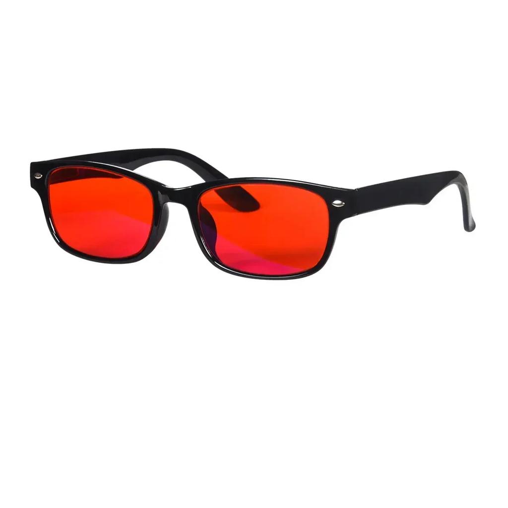 Shinu Red Orange Lens Blue Light Glasses Night Vision Driving Glasses Anti-Eye Fatigue Ideal For Screen Use Computer Reading