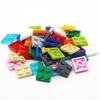 100pcs Moc Creative Tiles Plate 2x2 3022 Short Piece DIY Basics Enlighten Building Blocks Bricks Compatible Assembles Particles