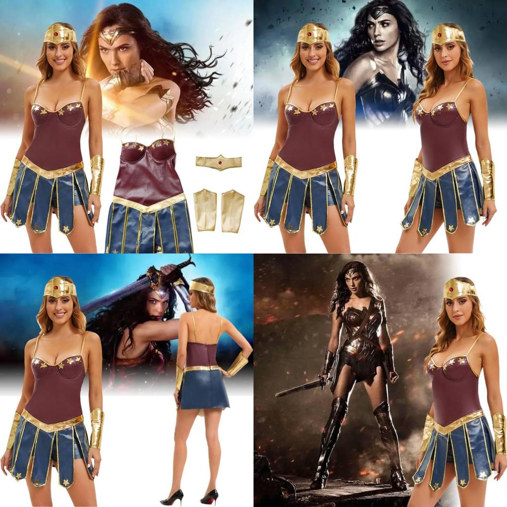 Stunning 2024 Wonder Woman Costume Greek Goddess Roleplay Outfit For Women