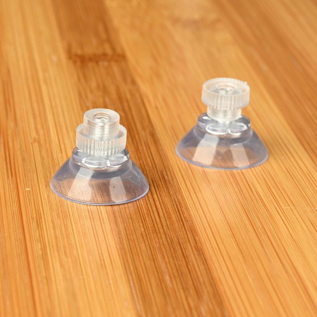 Waterproof PVC Suction Cup Hook with M4 Screw & M5 Nut
