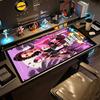 Grand Theft Auto Gaming-Mauspad Tastaturpad Computertisch Tastaturmatte Rutschfester Gummiboden Büro- und Gaming-Schreibtischdekoration
