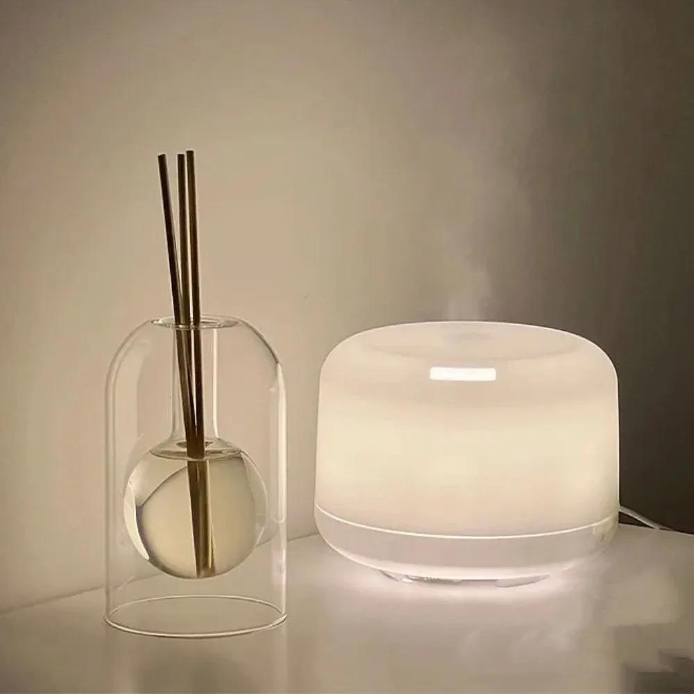 130/200ML Transparent Glass Aromatherapy Diffuser Bottle Glass Storage Containers Home Decoration with Diffusers Sticks