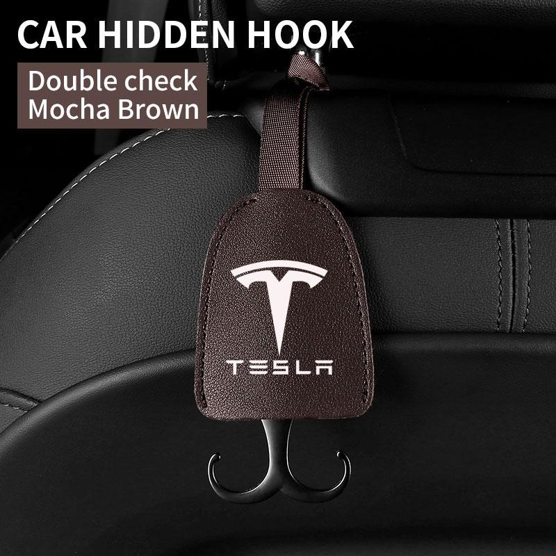 AAAIV1 Tesla multi-functional car hidden hook seat headrest creative interior chair back car hook car accessories