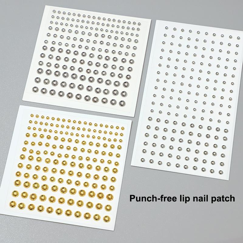 Fake Eyebrow Piercing Fake Lip Labret Studs Stick On Fake Nose Stud Facial Piercing Adhesive Face Jewelry Non Piercing Skin