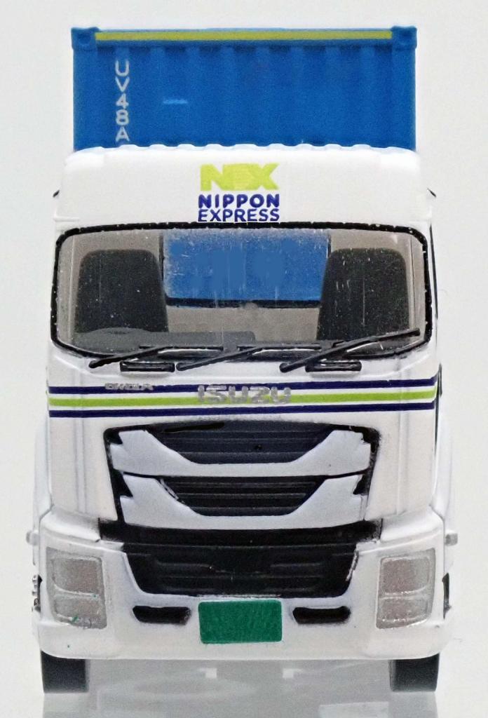 TOMYTEC The Trailer Collection, Trecolle NX Nippon Express 31ft Container Trailer, Set of 2, Diorama Supplies, 331230