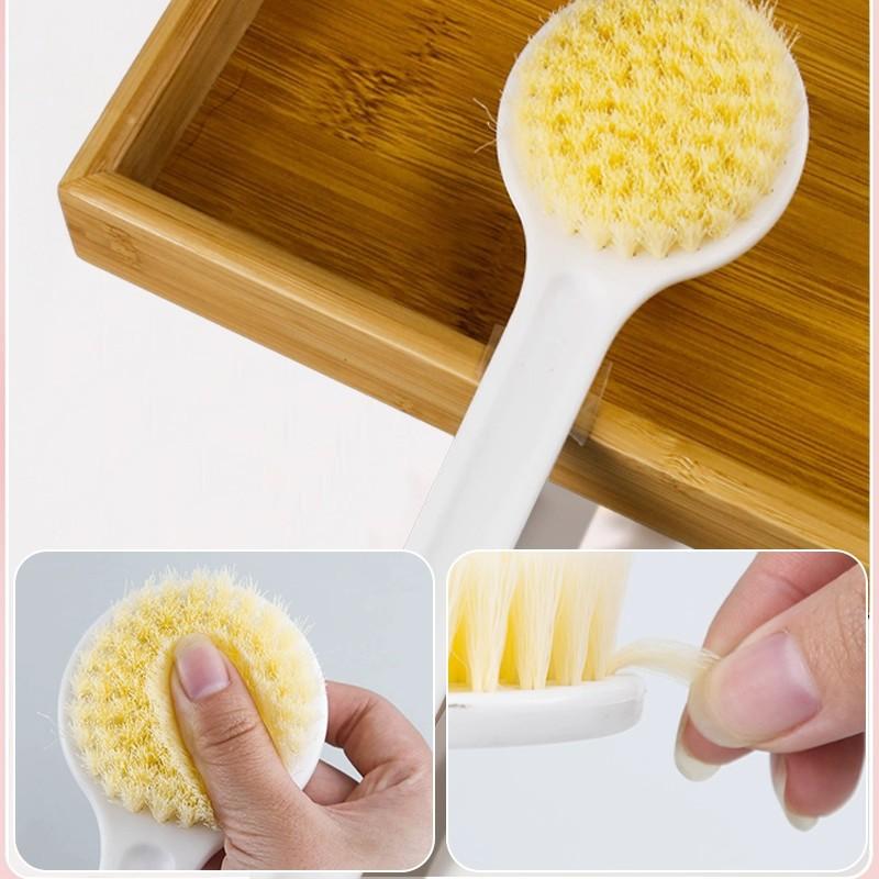 Long Handle Bath Brush, Soft Bristle Bath Brush, No Need To Ask for Back Rubbing, Back Rubbing, Mud Brushing, Back Rubbing