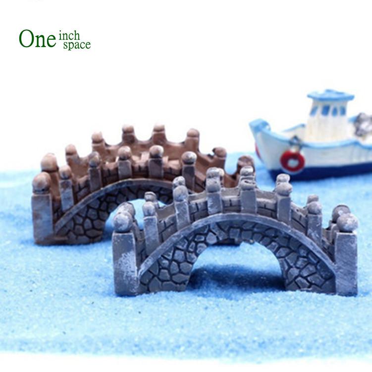 

Мох Микро-Ландшафт Декорация Арочный Мост для Креативного Ландшафтного Дизайна и Декора Суккулентов Mixed Colors Random