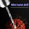Plastic Box Wear Resistant Twist Drill Bit Mini Sturdy 0.4-3.2mm Small Drill Portable Durable Hole Opener Set Woodworking