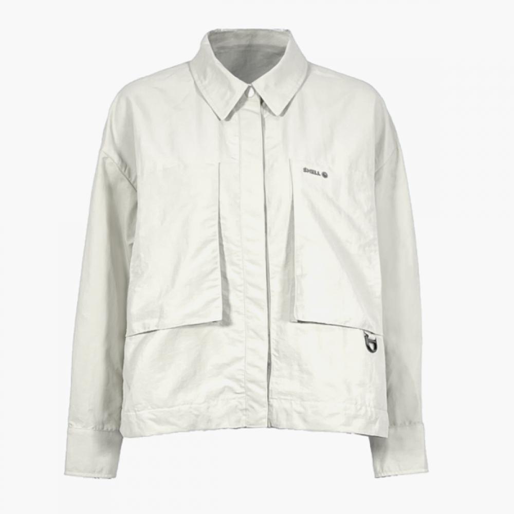 Shell Moonwalk Recycle Nylon Outdoor Shirt   2colors