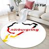 Round Area Rug Carpet Rug For Living Room Bedroom Sofa Playroom Decor Nonslip Floor Mat