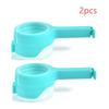 Food Preserving Bag Closure Clip Oat Dispense Spout Snack Bag Clip Moisture Seal Clip Fresh Keeping Sealer Clamp Kitchen Gadget