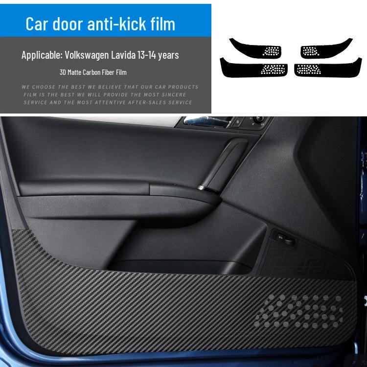 Volkswagen 13-14 Lavida Interior Carbon Fiber Decorative Film Sticker - No-Fade Replacement
