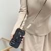 Simple Wristband Wallet Card Case Mobile Phone Case Suitable for Apple 16 Crossbody Chain Iphone17Pro Pearl 15 Anti-drop