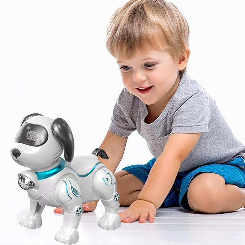 Intelligent Superior-Grade Music Mechanical Machine First-Class Dog Superior-Grade Simulated First-Class Walking Superior-Grade Light Sound