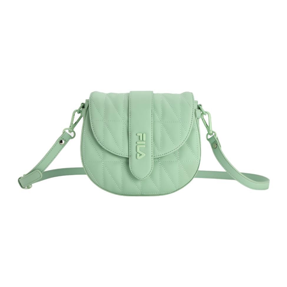 FILA Sports Casual Flap Closure Shoulder Crossbody Bag Women bags Light-Green F13W341164FLG Light Bright Green