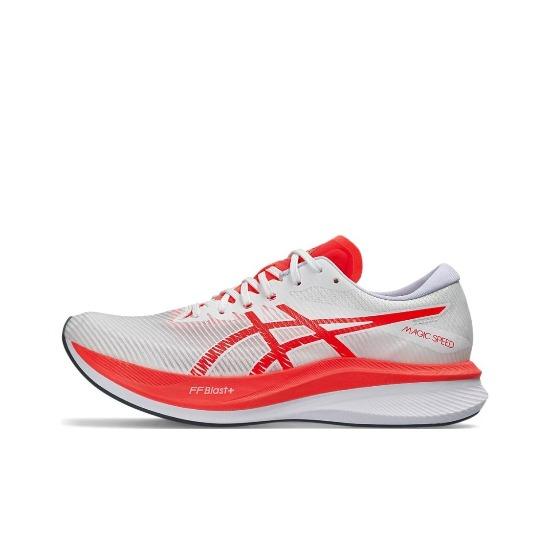 

ASICS Magic Speed 3 White Sunrise Red 1011B848-100 EU 42.5 красный/белый