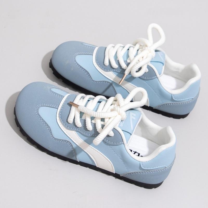 Women's Shoes Autumn New Casual Shoes College Style Wide Toe Soft Comfortable Flat Shoes Outdoor Casual Sports Shoes