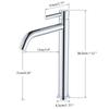 Black Basin Faucet Bathroom Washbasin Water Mixer Tap Hot Cold Water Basin Sink Tap Bathroom Faucet Tap Brushed Gold Faucet