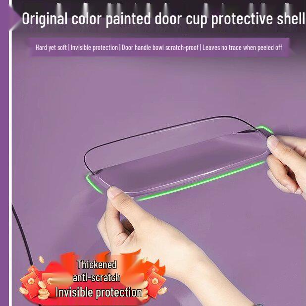Xiaomi SU7 Autotürgriff Schutzabdeckung - Originalfarbe Lackiert, Schalen Griffschutz, Dekorative Modifikations Teile