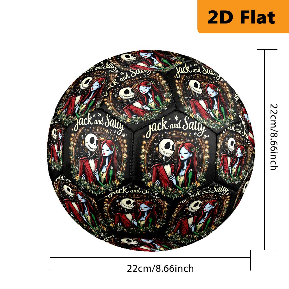 Jack Sally Winter Holiday Soccer Ball Suitable For Both Training And Competition Suitable For Training Competition And Indoor And Outdoor Sports