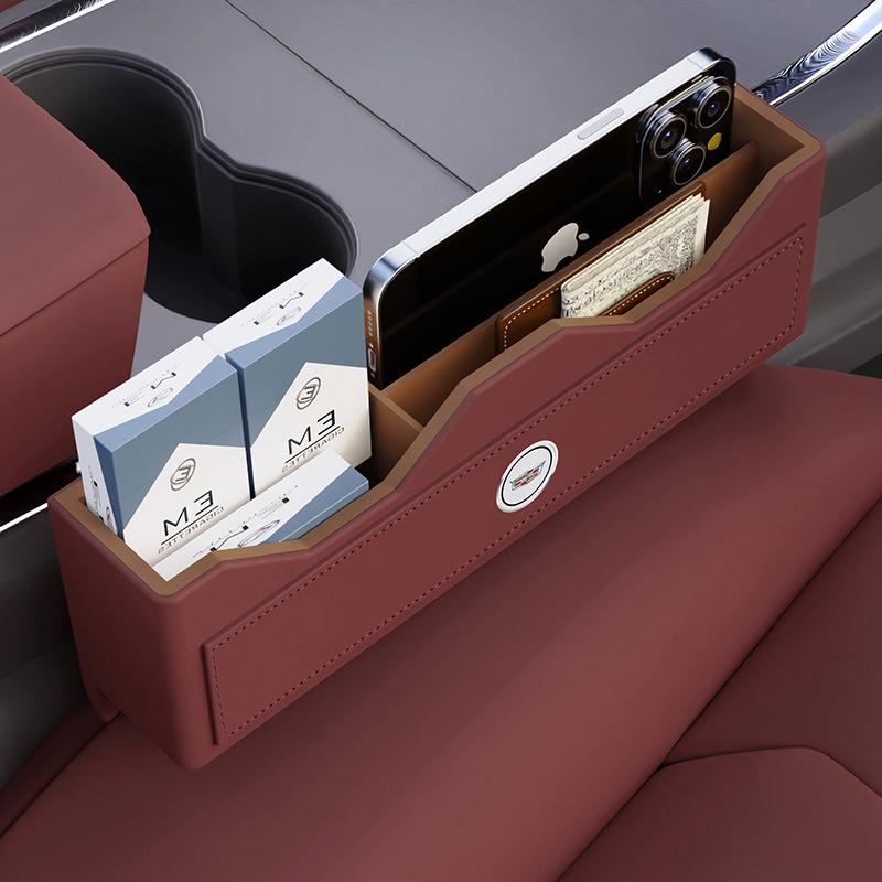 Compatible Car Seat Gap Storage Box for CT4, CT5, CT6, XT4, XT5, XT6