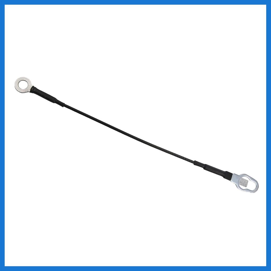 Car Rear Tailgate Cables Lift Gate Support Straps Fit for Ford for Ranger Pickup Truck - Pack of 2 Black Auto Accessories