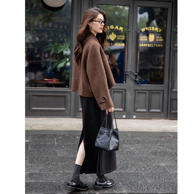 Mocana Women's Versatile Short Wool Blend Coat