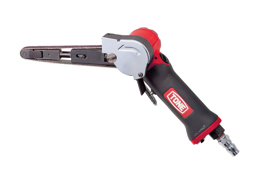 TONE Air Belt Sander ABS10 Red, Belt Width 10mm