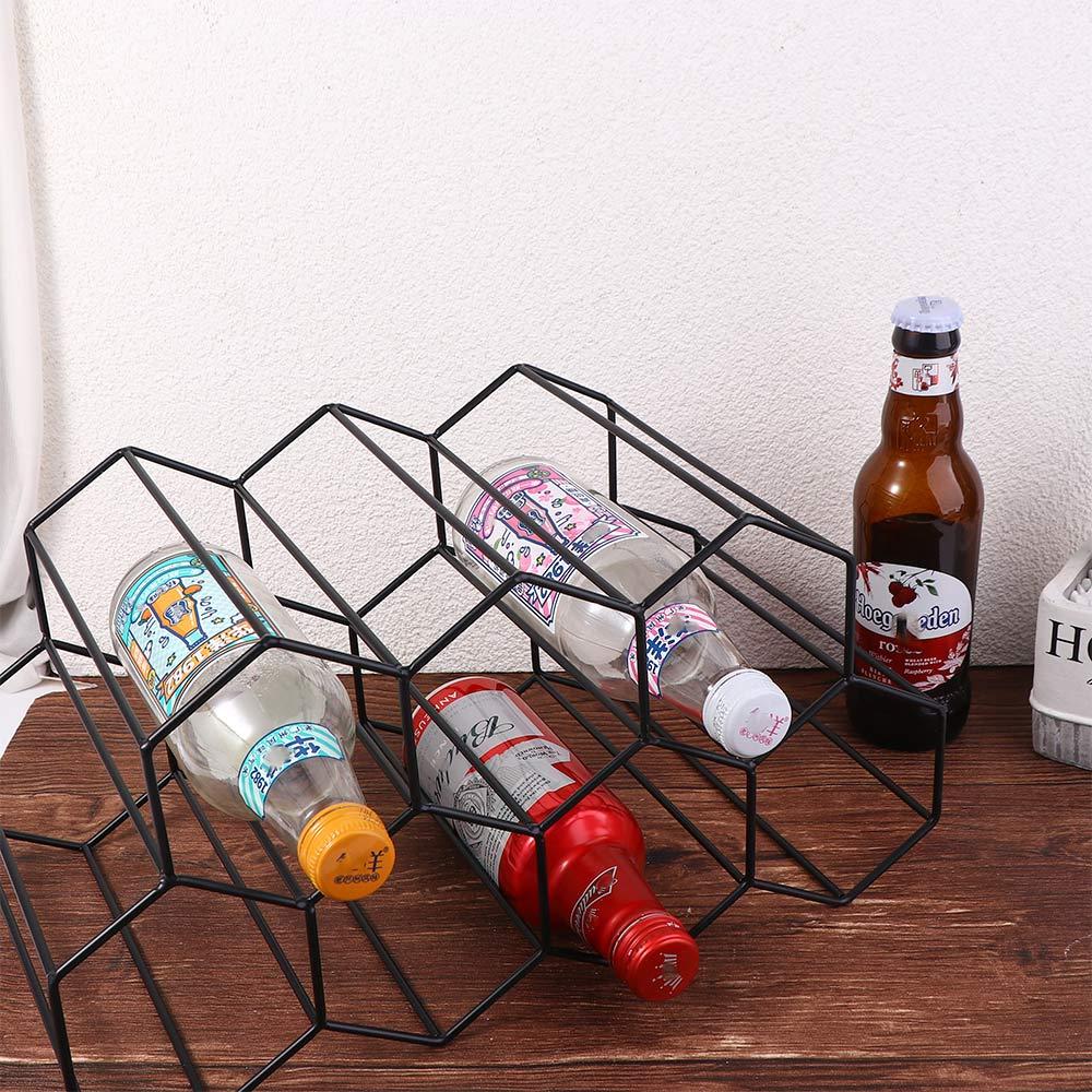 Hexagon Honeycomb Space Saver Wine Storage Holder Wine Rack Wine Bottle Storage Wine Display Holder