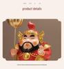 Fortune & Wealth Door God Ornament for Living Room Decor & Housewarming Gift