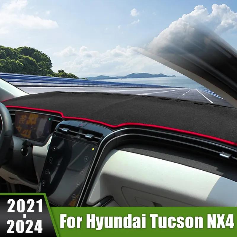 Per Hyundai Tucson NX4 2024 2025 Copertura Cruscotto Auto Evita Luce Tappetini Antiscivolo Accessori Styling Interno