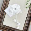 Multi-Layer 3D Petal Tassel Applique Flower DIY Craft Embellishment  Hair Accessories