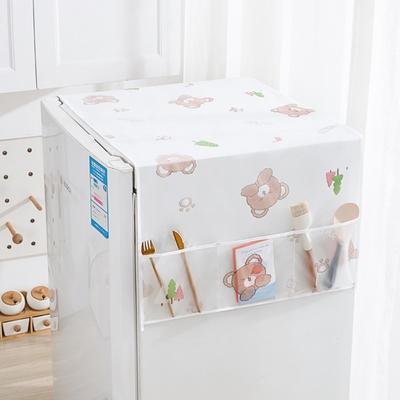 Multi-purpose Refrigerator Dust Cover Washable Portable Dust-Proof Covers with Storage Bag Waterproof Dust Protection Cover