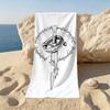 Hot Movie The L-Lord Of The R-rings Towel Towels For Beaches Yoga Studios Gyms Hot Springs Swimming Pools And Picnics
