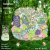 3D Large-Scale Scenery Sticker: DIY Visual Stacking Miniature Scene, No Cutting Needed