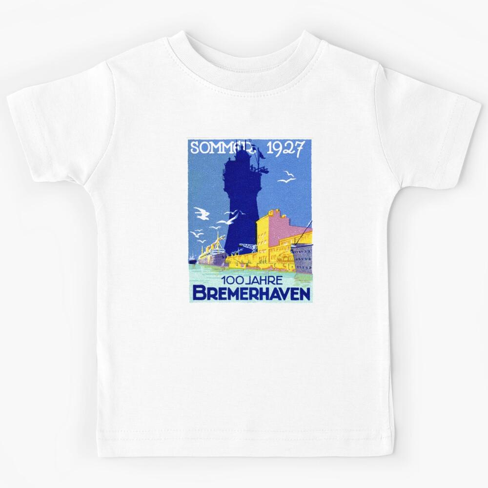 1927 Bremerhaven Germany Kids T-Shirt 160