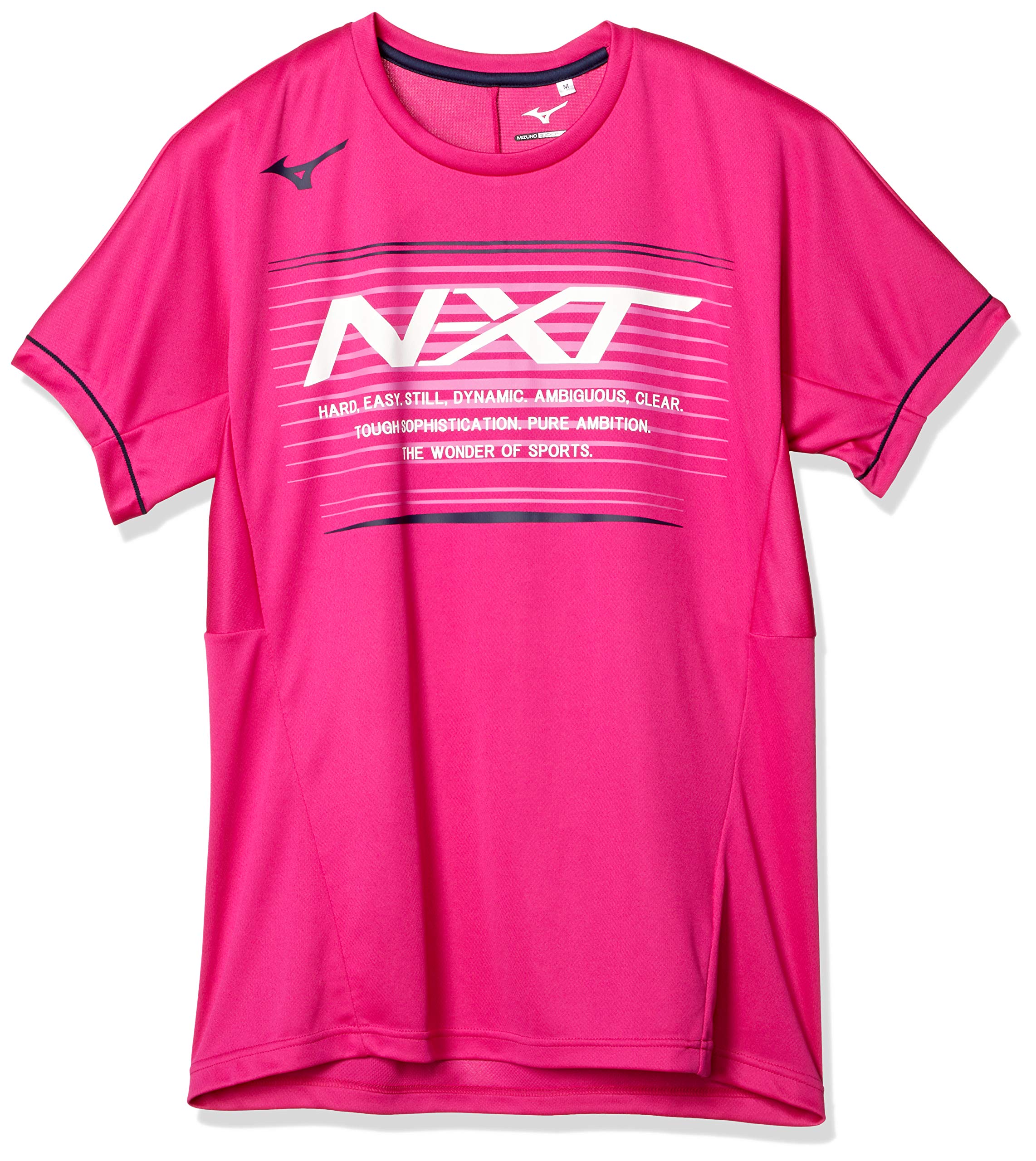 

Mizuno Volleyball Practice Short Berry Size S T-Shirt, Sleeve, V2MA0102, Pink, (Japan Size)