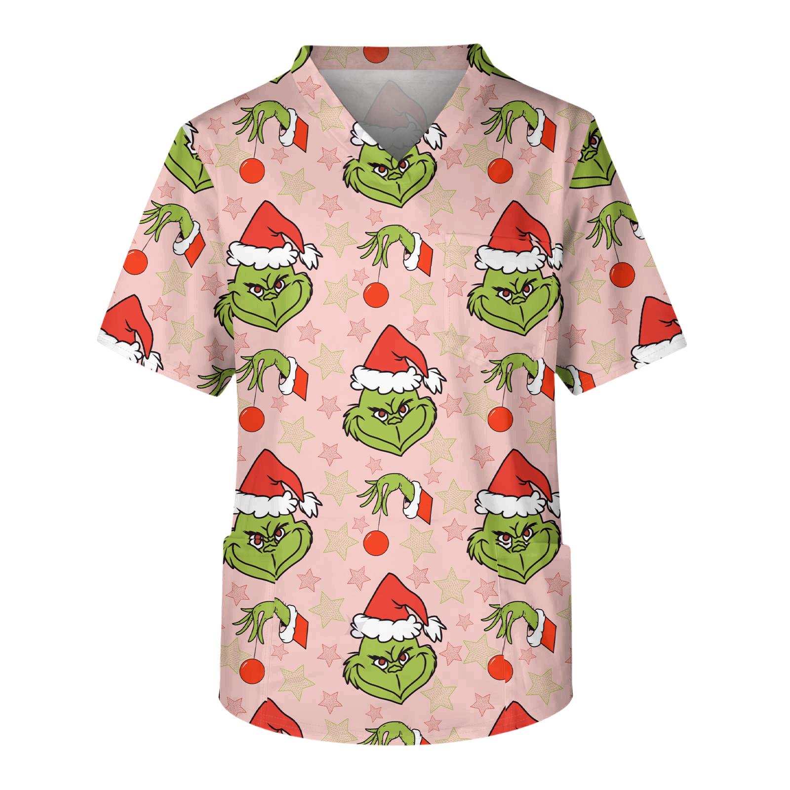 

Мужской повседневный топ с коротким рукавом, V-образным вырезом и принтом, с накладным карманом спереди XXL