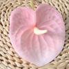 Anthurium Andraeanum Linden Fake Flower For Home Decor And Props Photography
