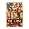 Metal Wall Art Decor Sign 20x30cm Hanging Plaque