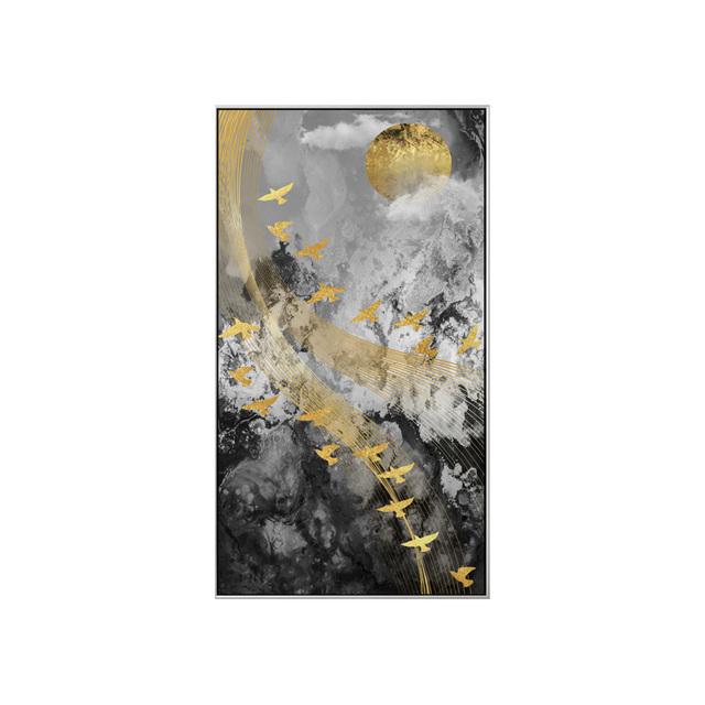 Abstract Music Bird In Sky Canvas Painting Meaningful Wall Art Pictures For Living Room Home Decor Heaven Posters And Prints HD