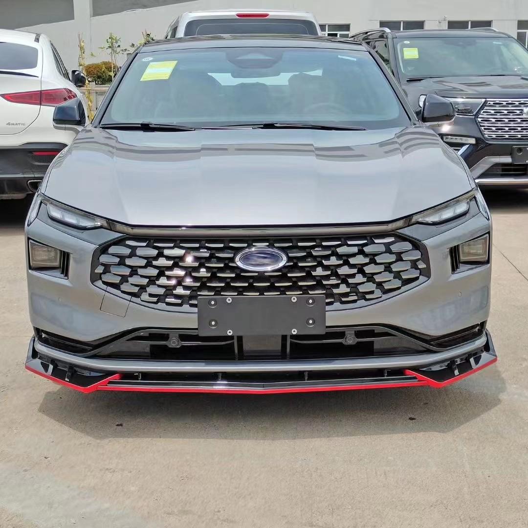 

Suitable for 22 Mondeo: Front Lip, Rear Wing, Mirror Shell, Rear Triangle Louver, and Horn Modification Kit Louvers - Gloss Black