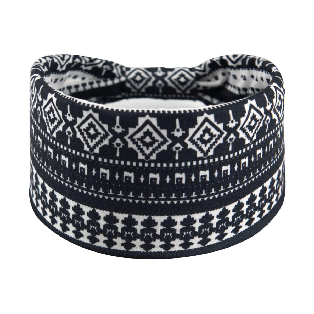

Новая богемная повязка на голову с этническим принтом, широкая эластичная повязка для йоги, впитывающая пот
