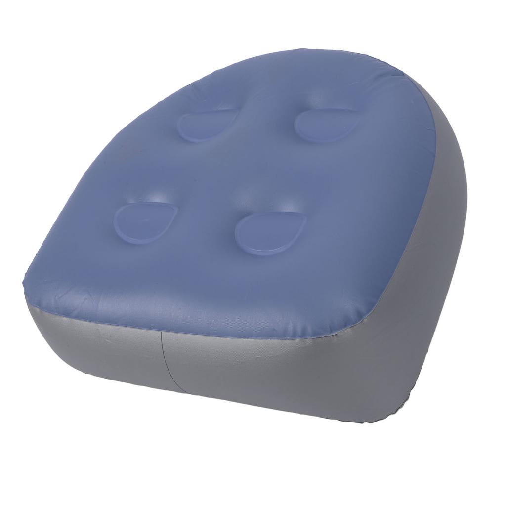 Spa-Aufblasbares Kissen Whirlpool-Matte Wasserabweisende Badewannen-Rückenlehnenkissen für Badewannen Spas Pools Blau