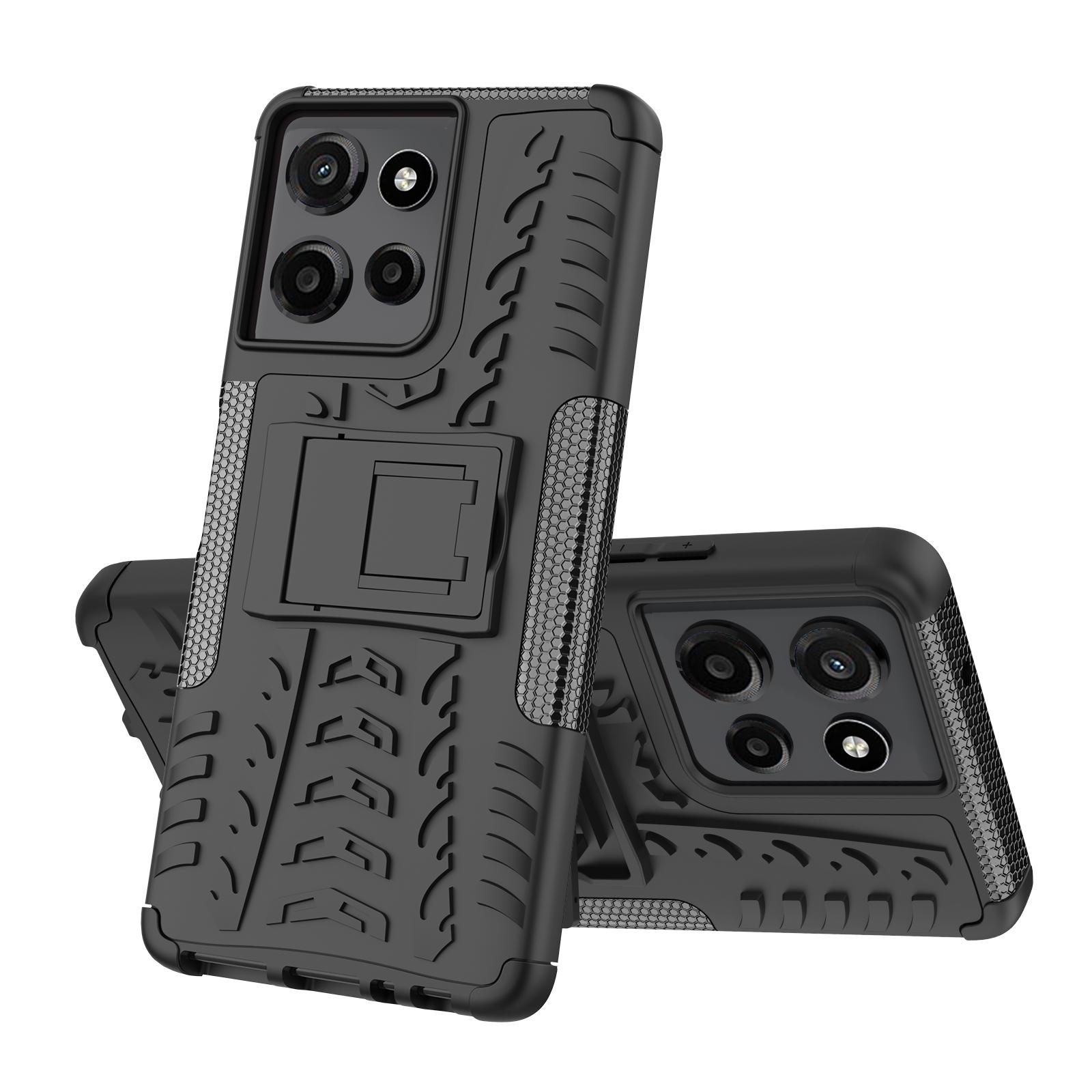 

Гибридный чехол TPU/PC для Motorola Moto G Power (2025) Прочная броня двухслойный противоударный чехол с подставкой и прочной резиной для Motorola Moto G Play (2025) MOTO G Power 5G 2025 чёрный