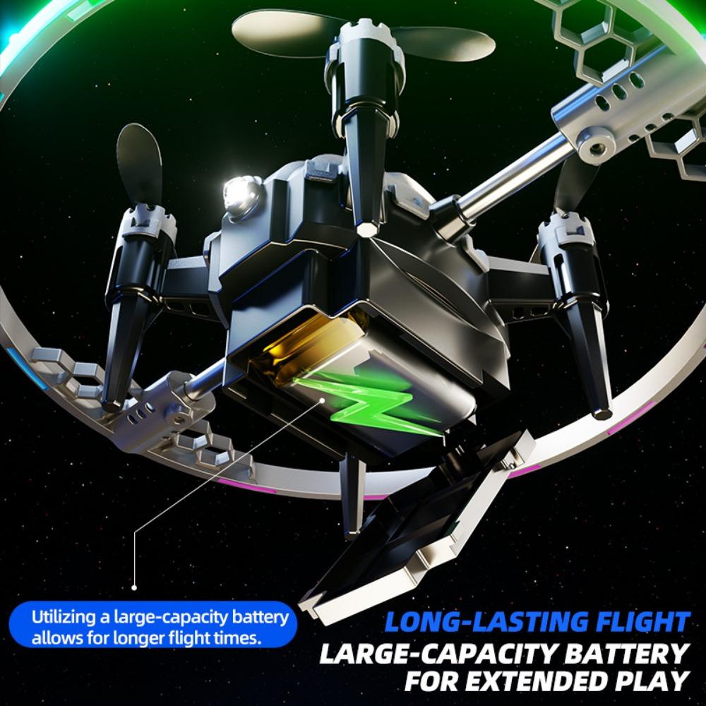 Mini star ring rotating stunts, aircraft toys, intelligent correction, remote control drone