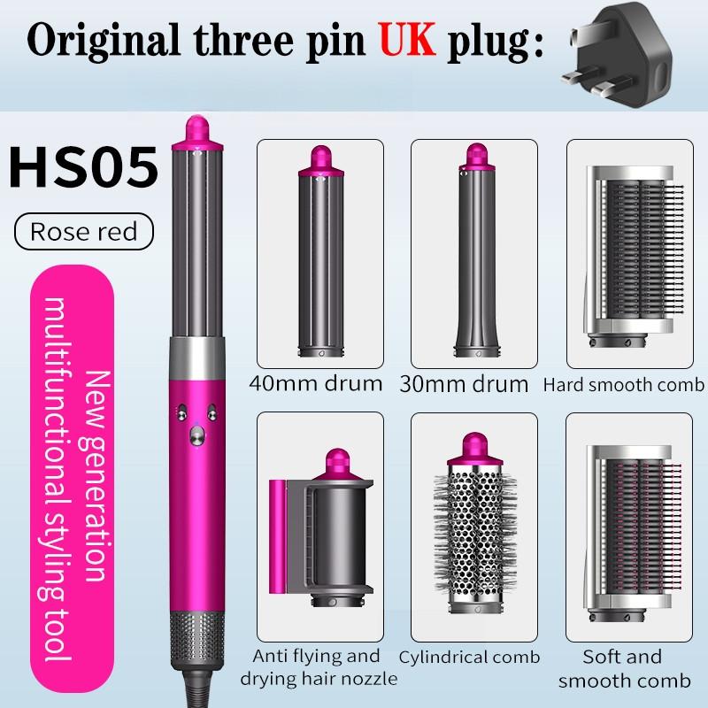 Professional Airwrap Hair Styler Portable Multifunctional Hair Curler Household Negative Ion Curling Iron Tools